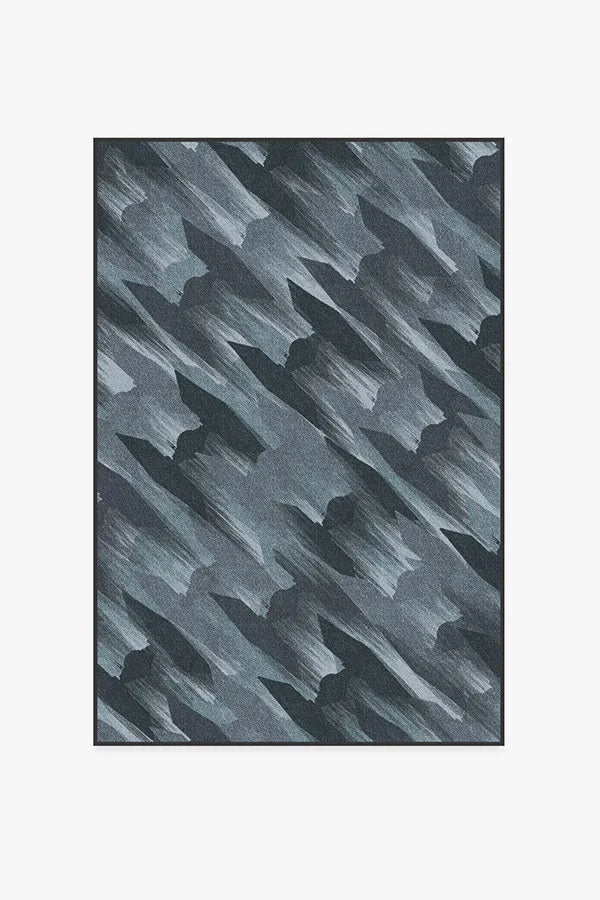 TIE Fighter Houndstooth Blue Rug