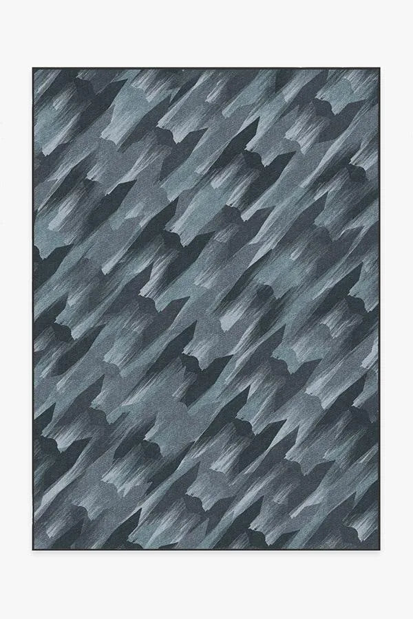 TIE Fighter Houndstooth Blue Rug