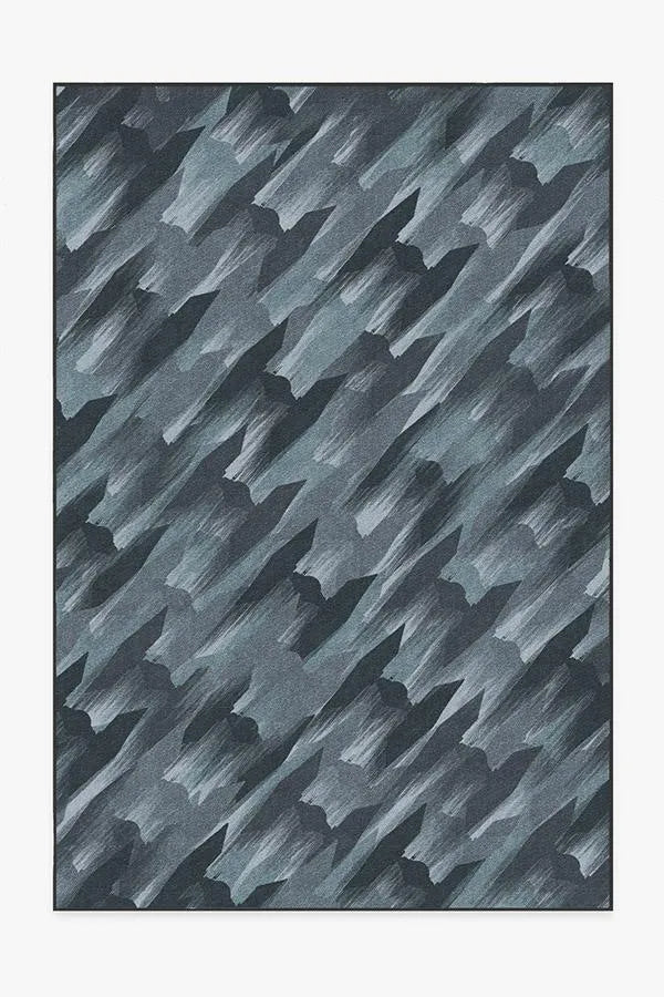 TIE Fighter Houndstooth Blue Rug