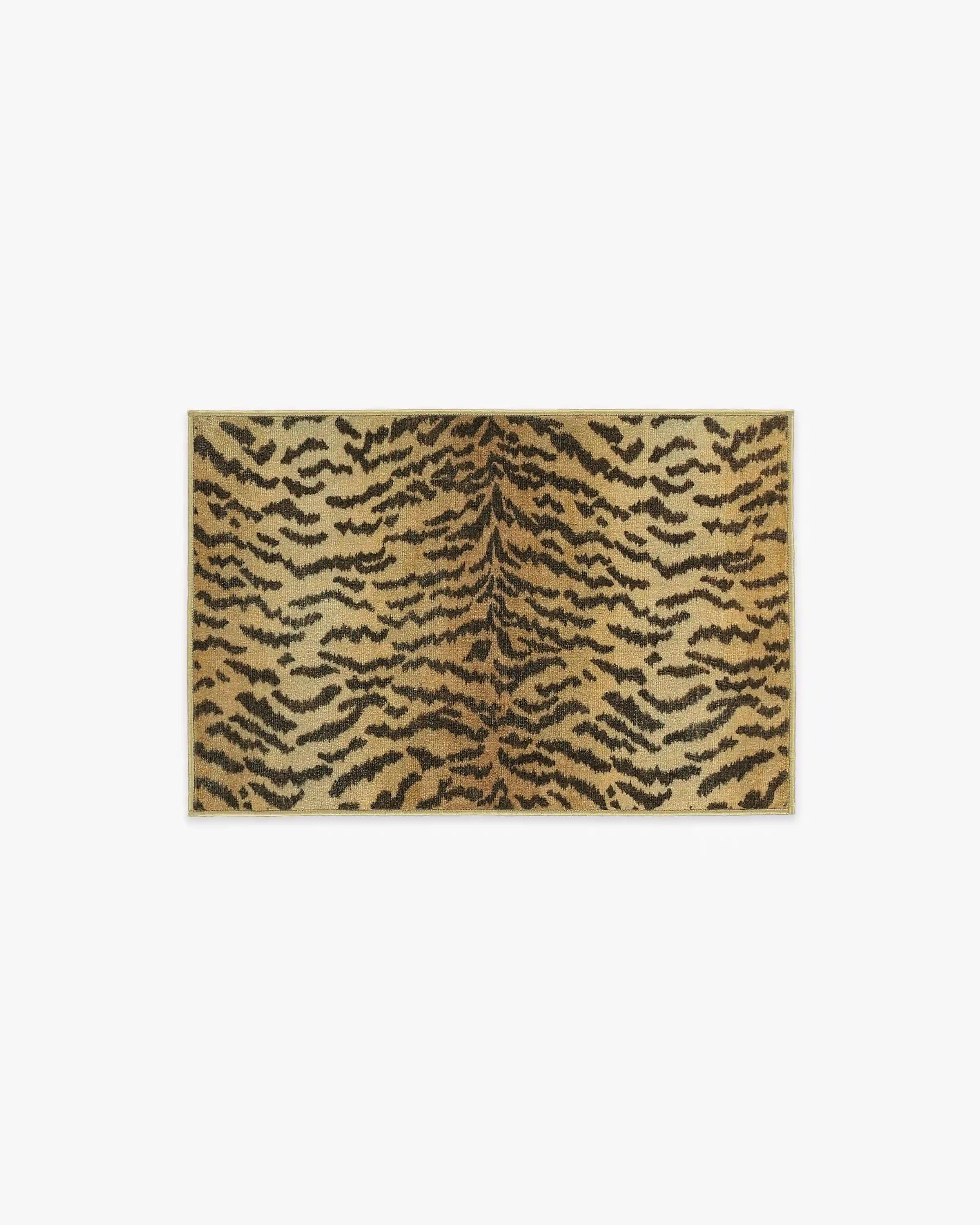 Tigre Gold Rug by Scalamandré