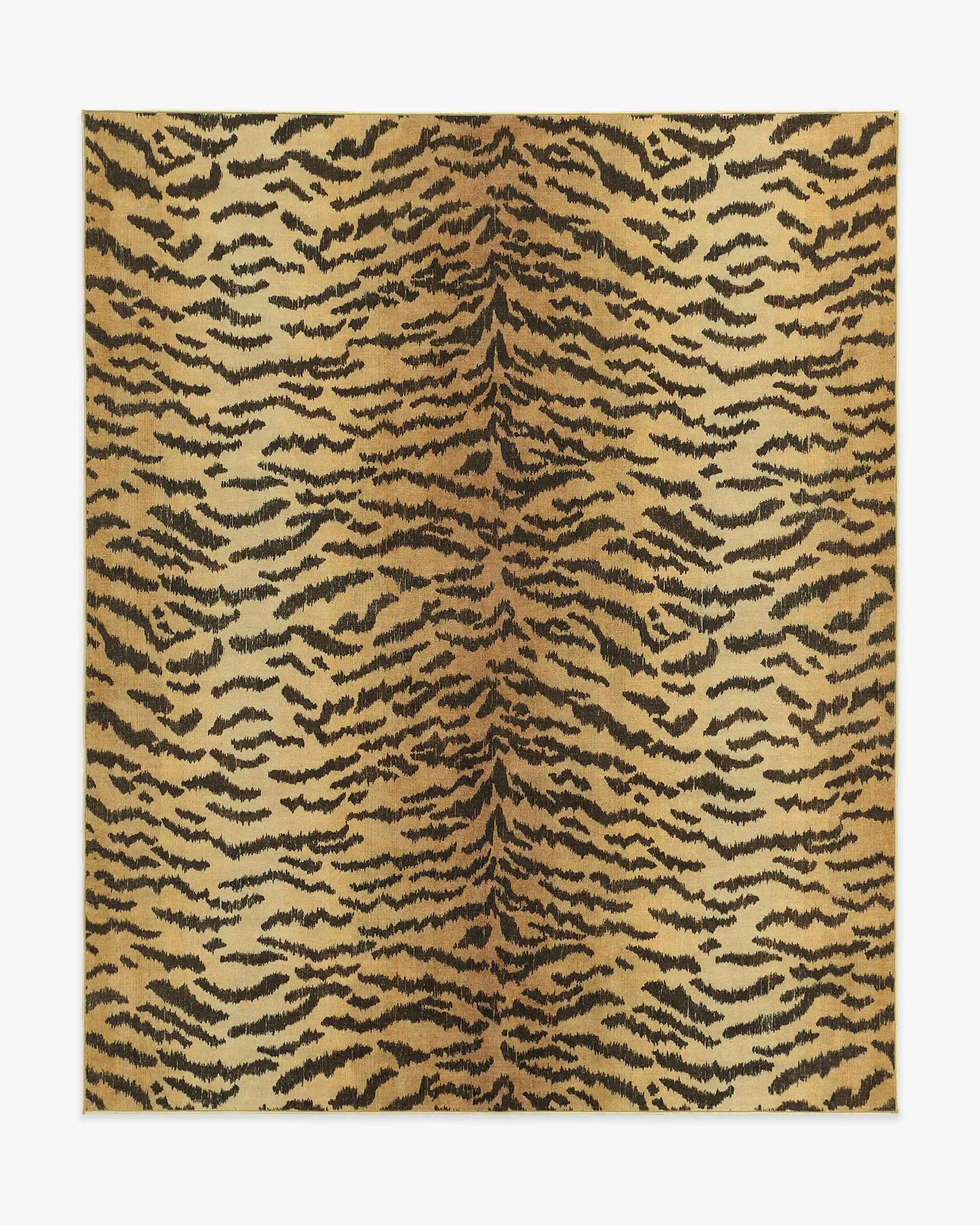 Tigre Gold Rug by Scalamandré