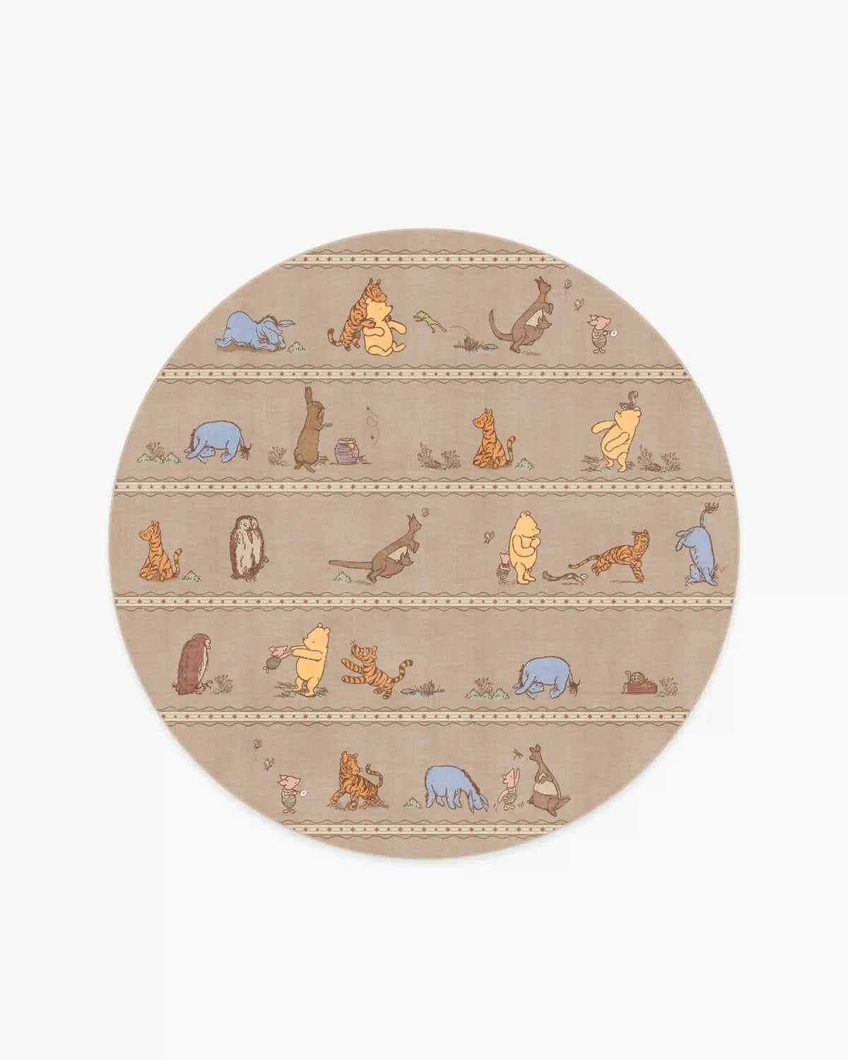 Time With Friends Tan Rug