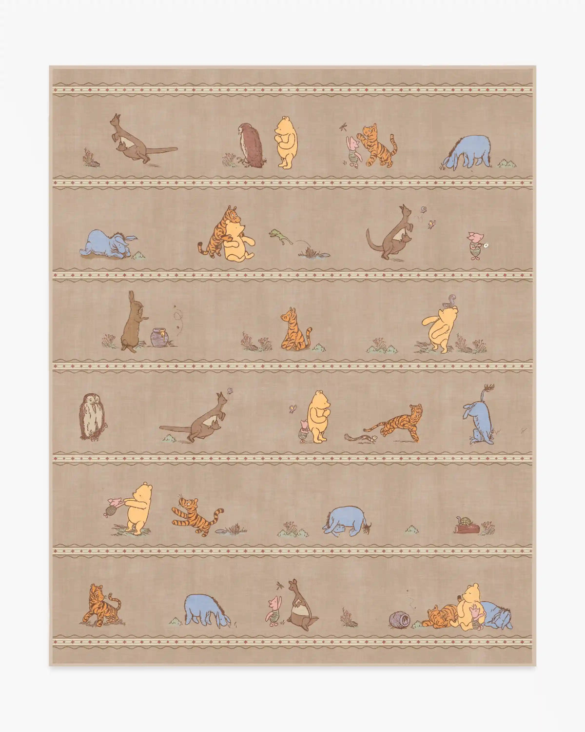 Time With Friends Tan Rug