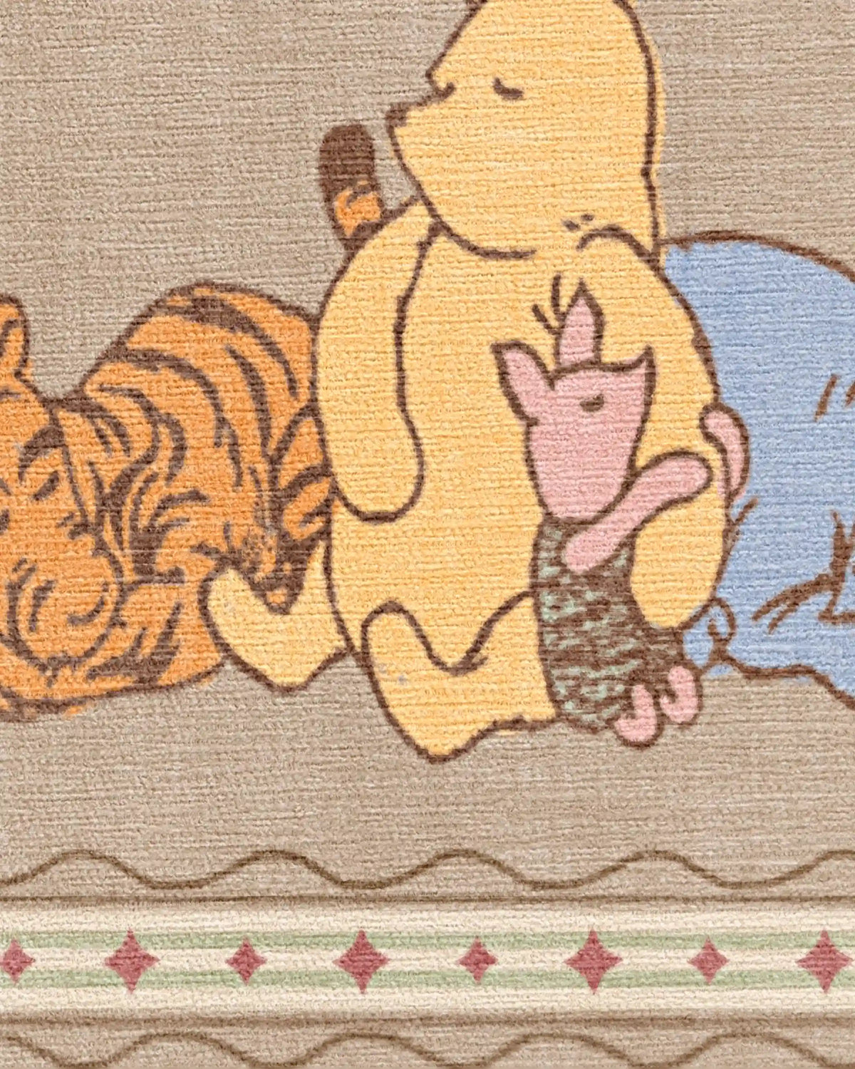 Time With Friends Tan Rug
