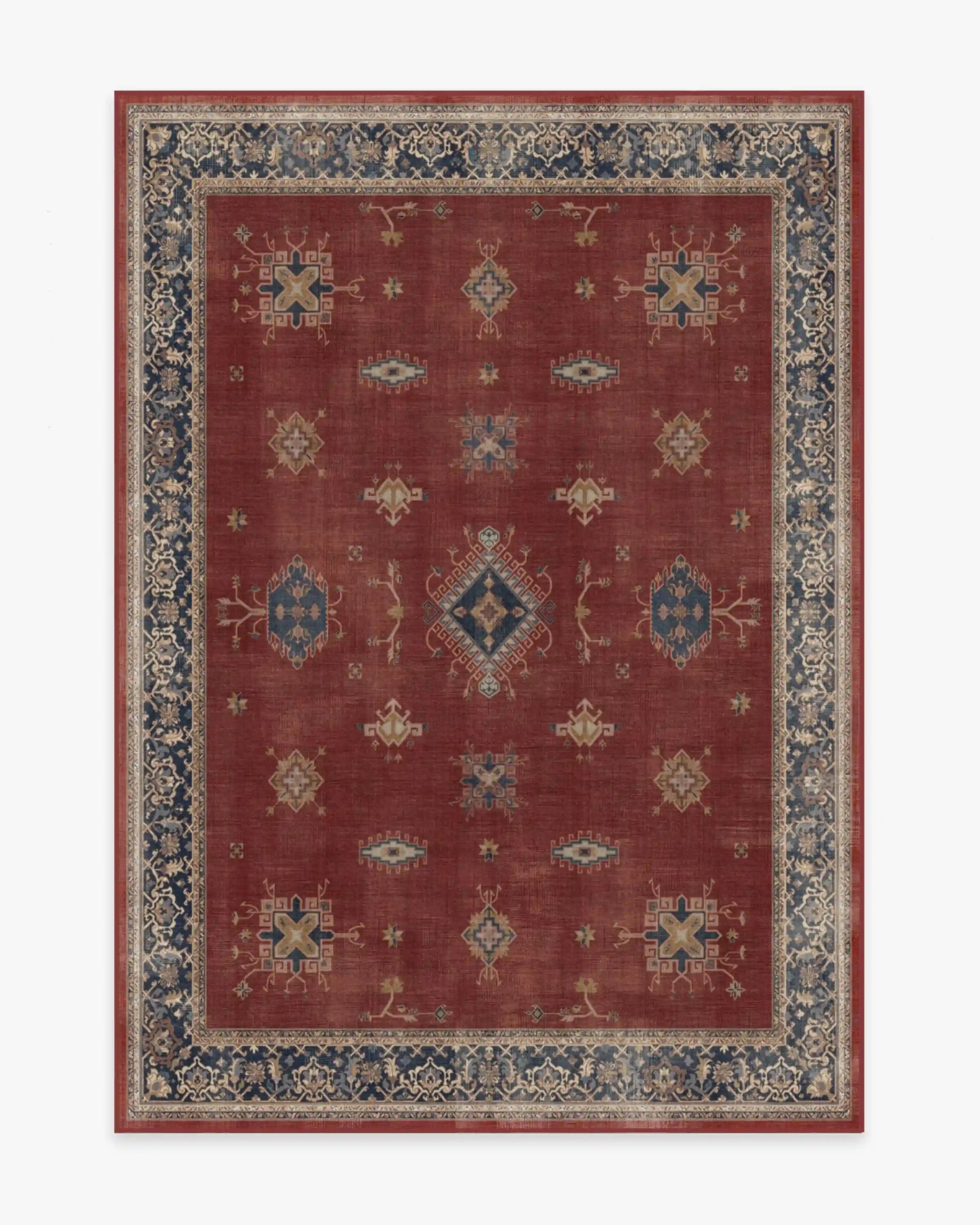 Verena Amber Red Rug