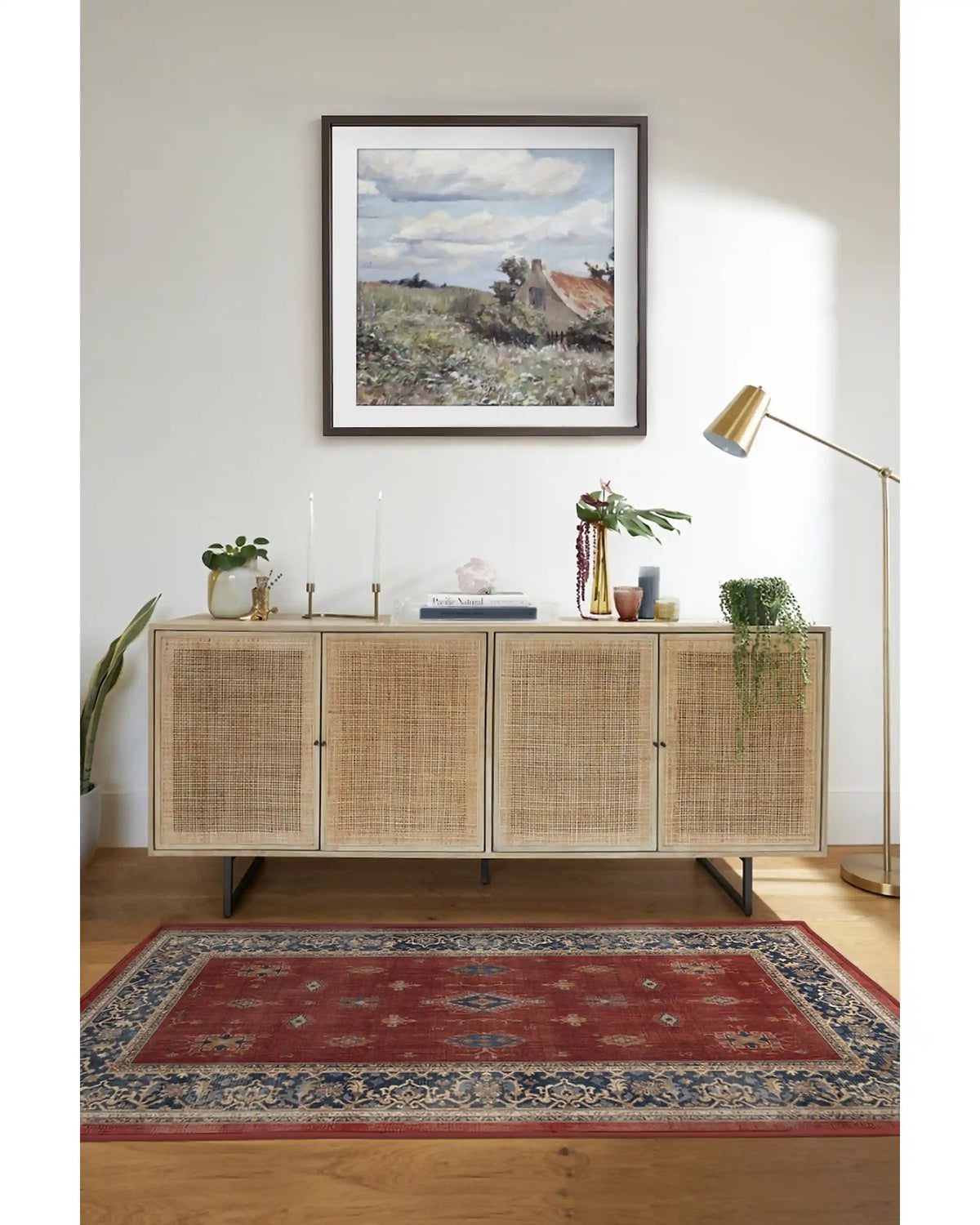 Verena Amber Red Rug