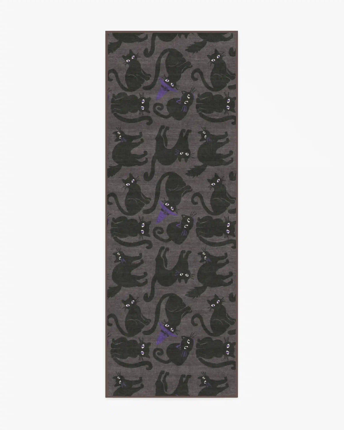 Whisker Mischief Charcoal Rug