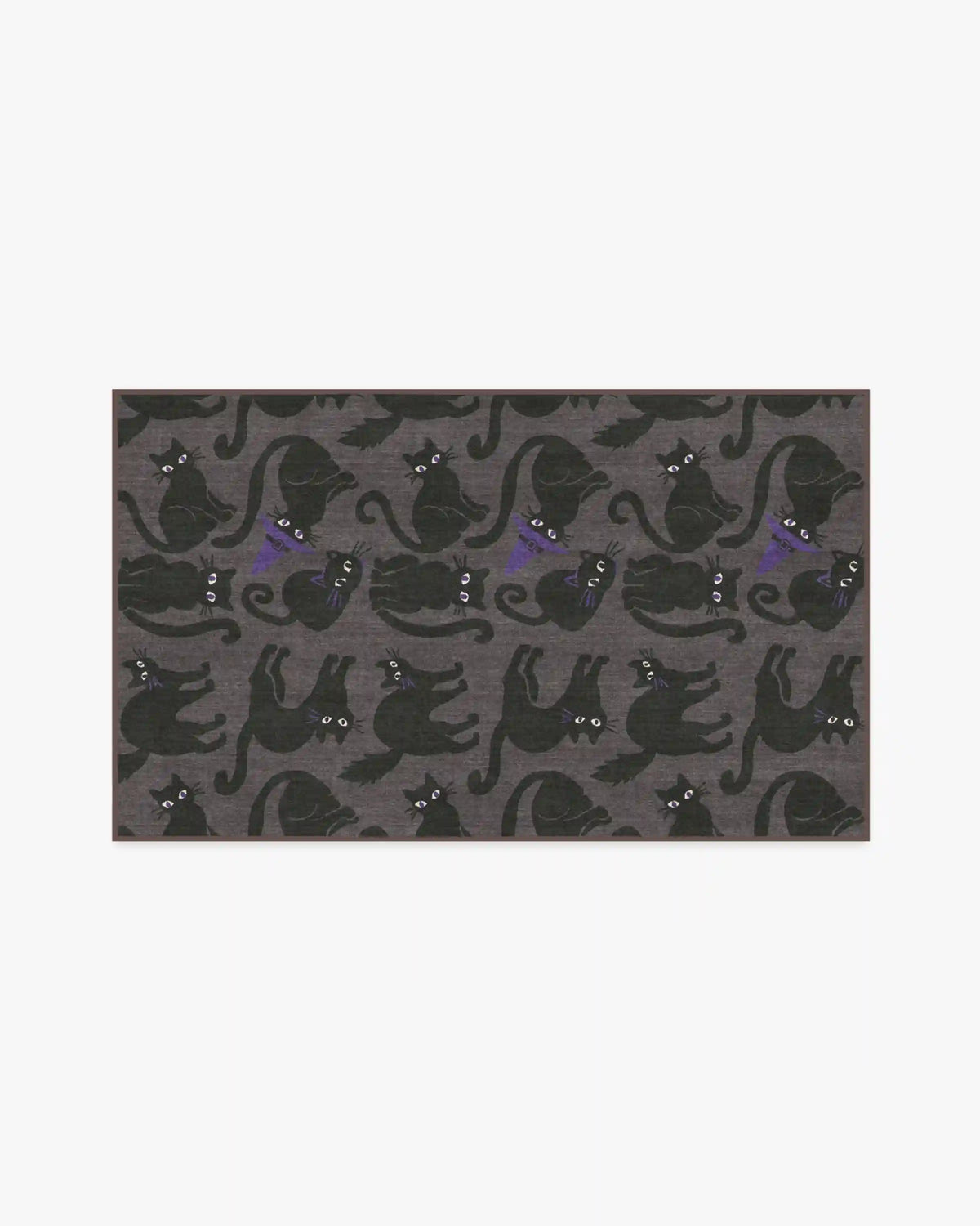 Whisker Mischief Charcoal Rug