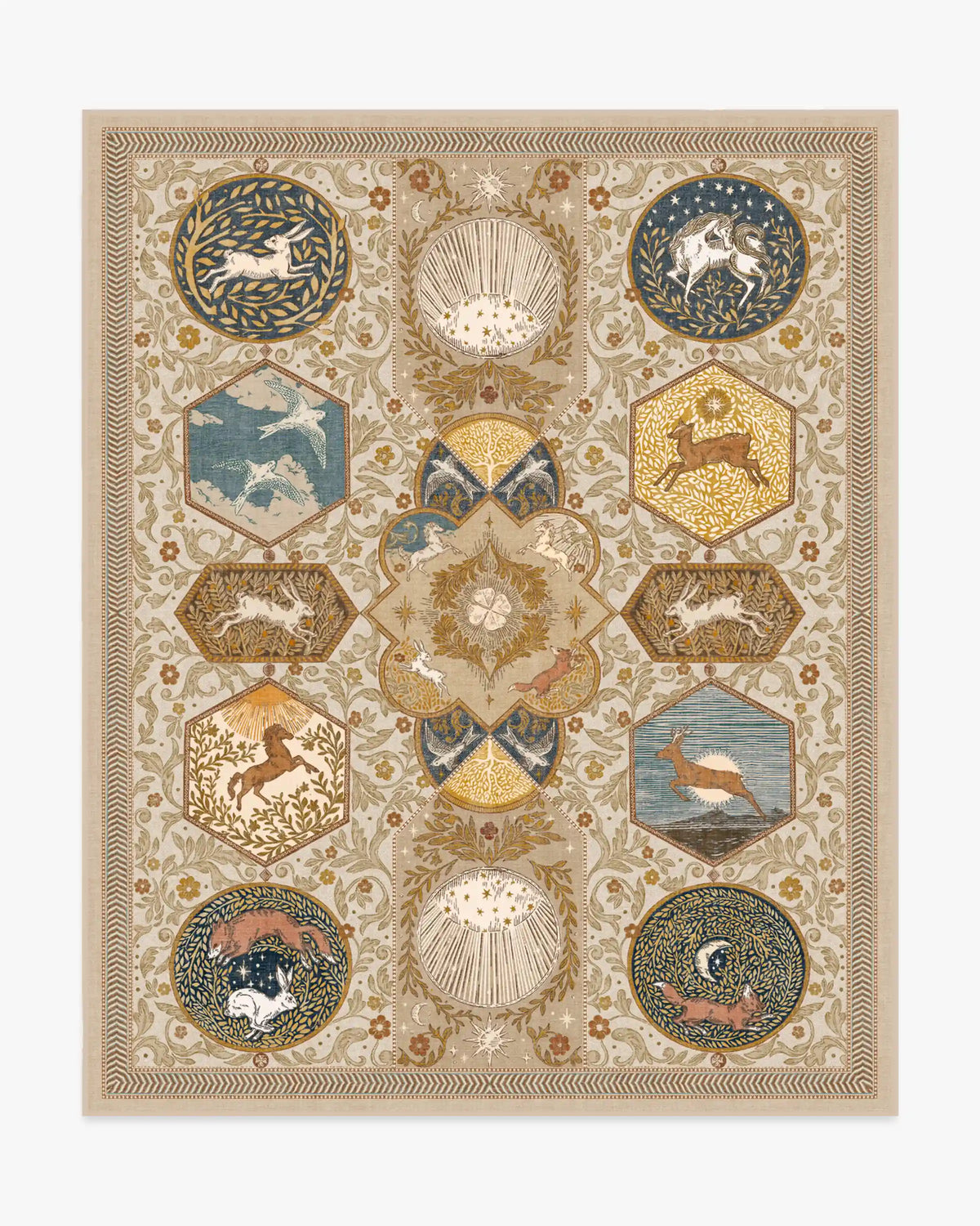 Woodland Wanderer Natural Rug