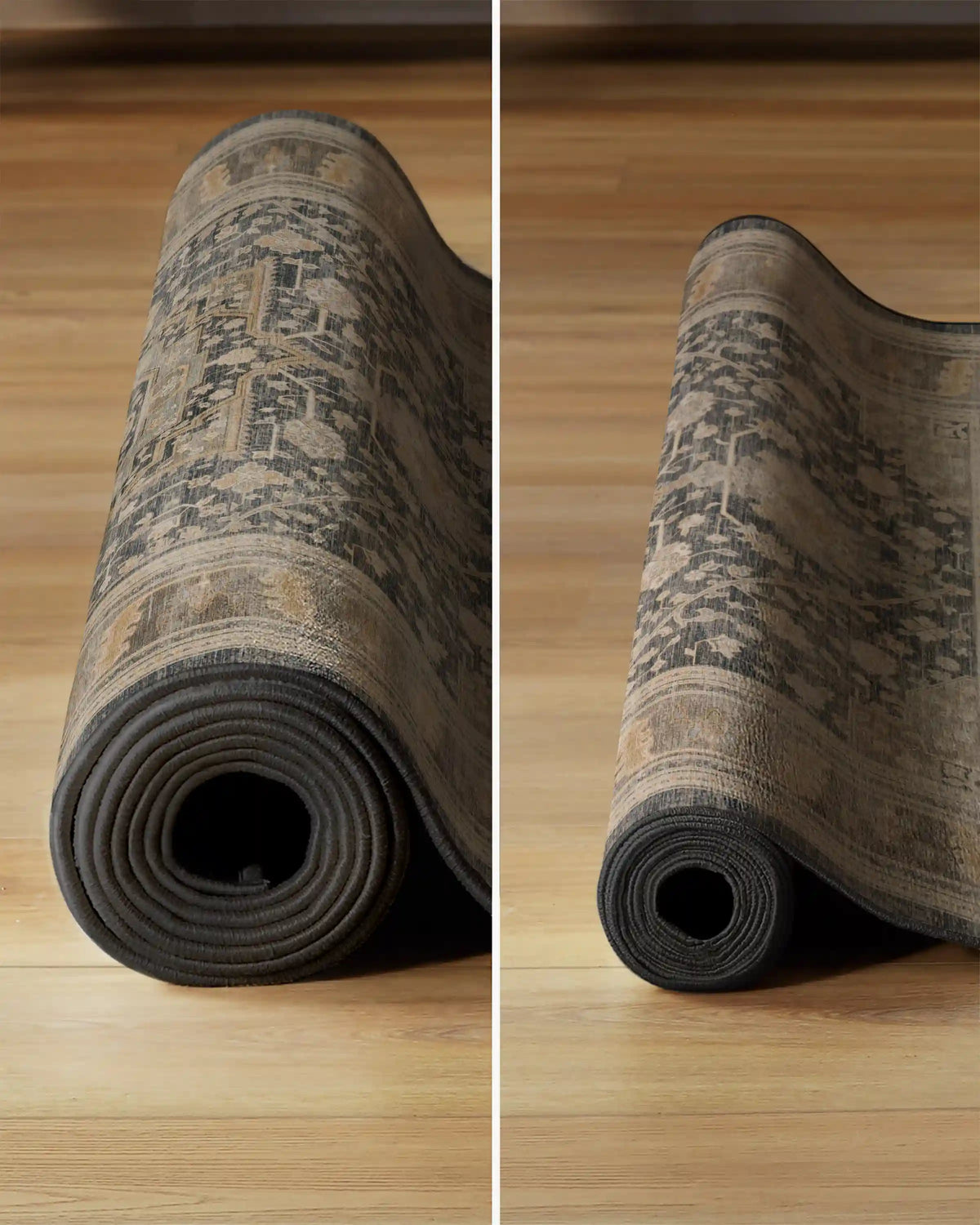 Zahra Ink & Vintage Citron Rug