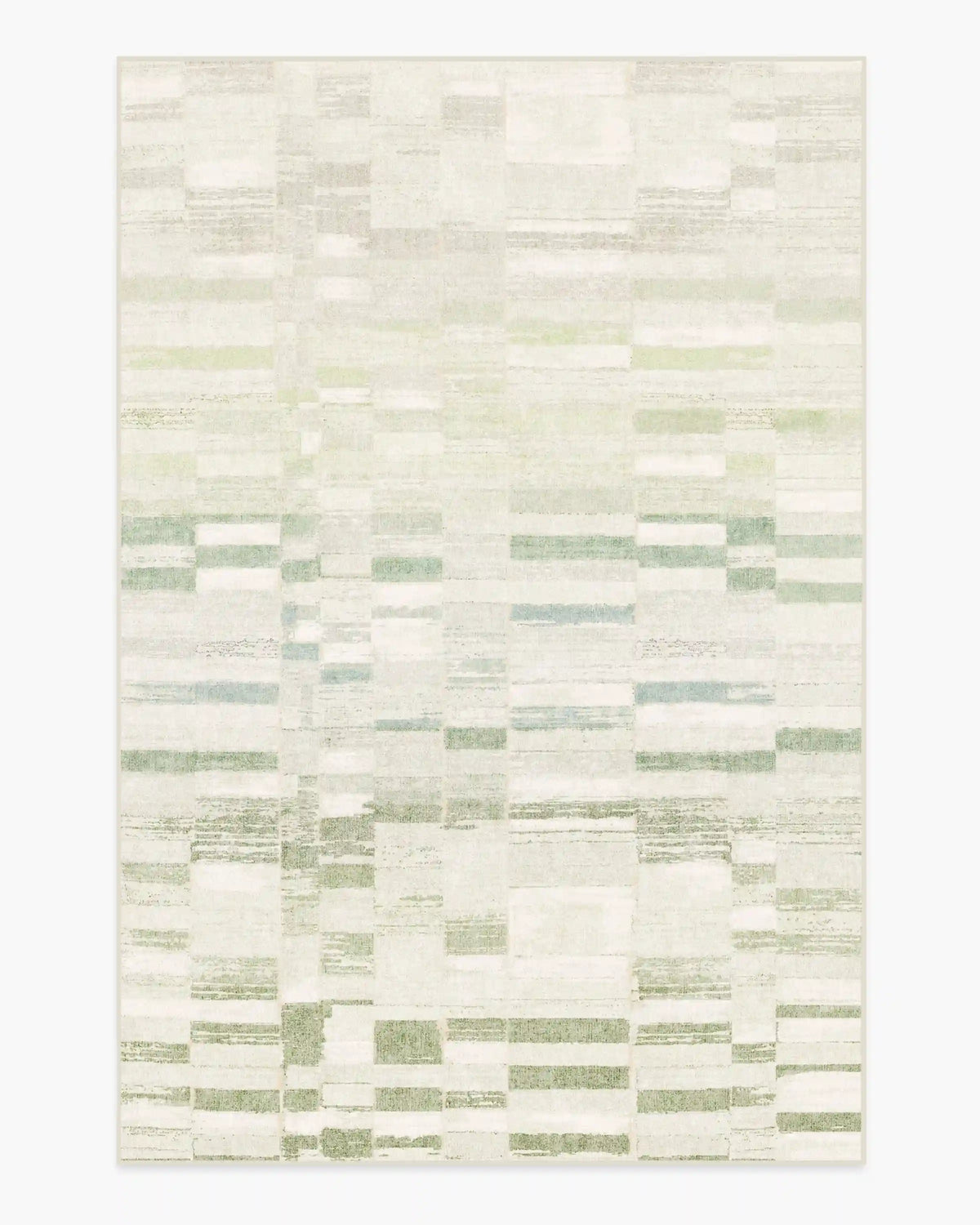 Zellige Green Rug