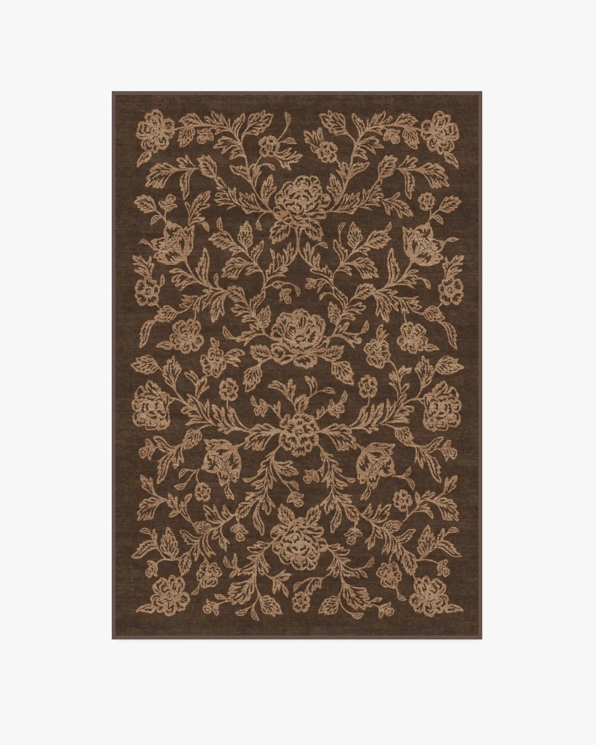 Zinnia Brown Rug