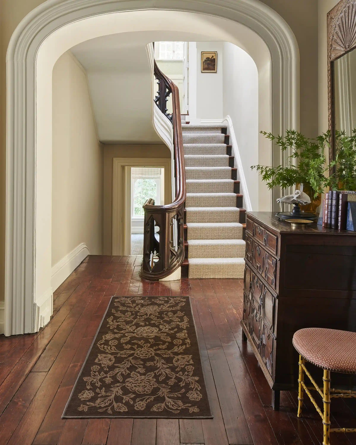Zinnia Brown Rug