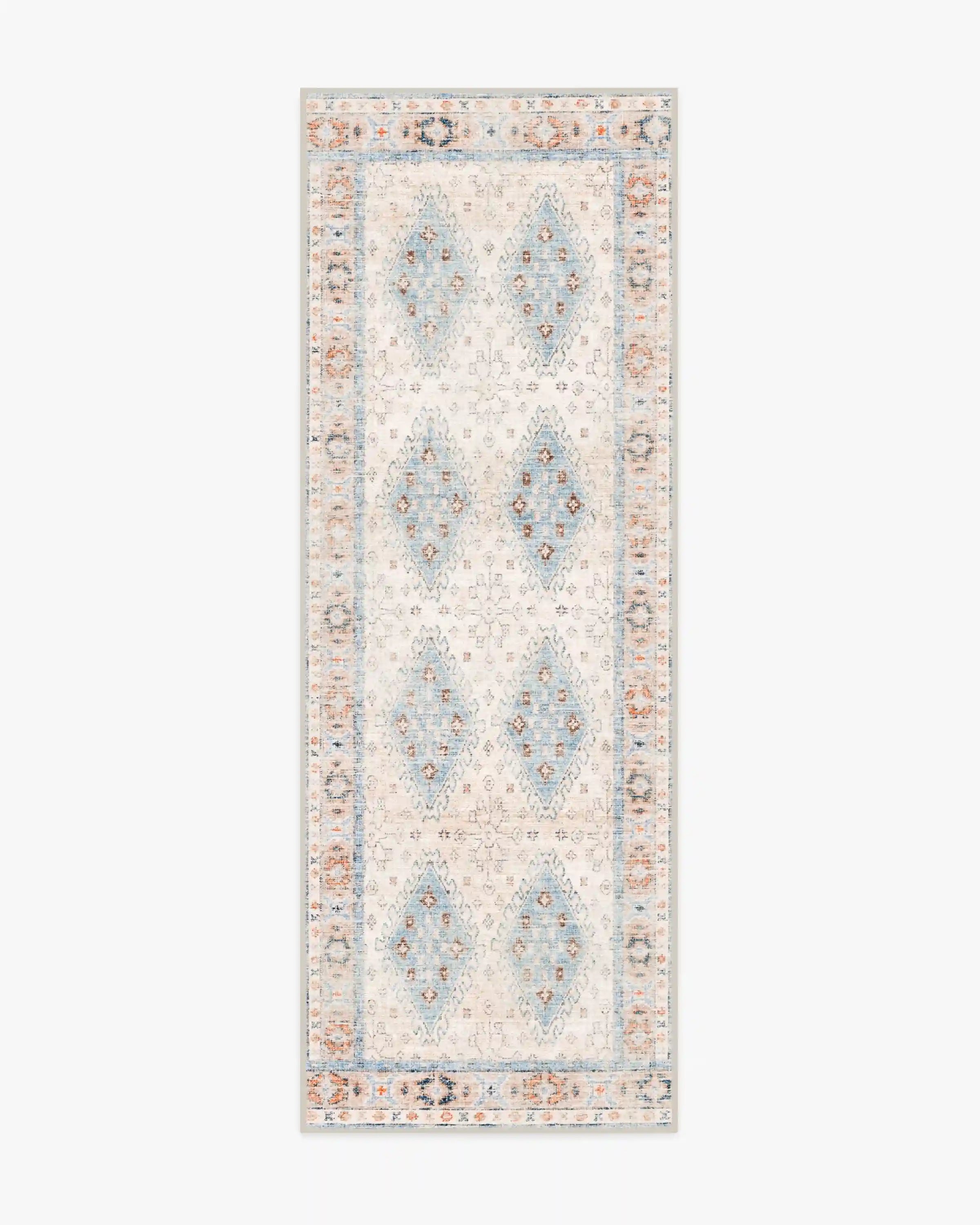 Zosia Cream & Light Blue Rug