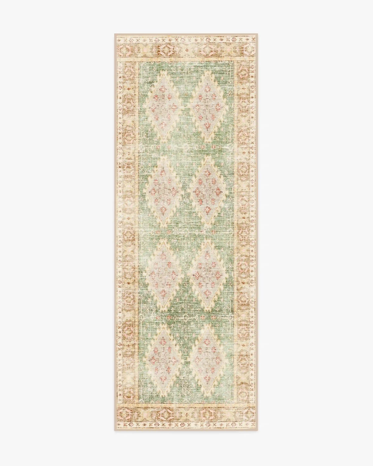 Zosia Sage & Gold Rug